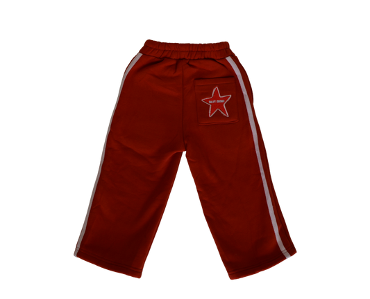 TRACKSUIT PANTS IN STRAWBERRY SUNSET