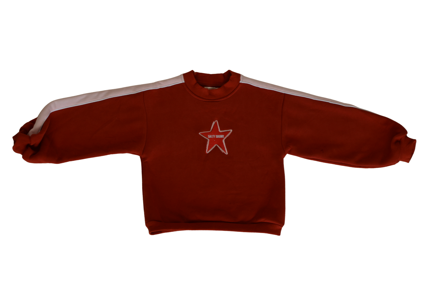 FRANKIE CREW NECK JUMPER STRAWBERRY SUNSET